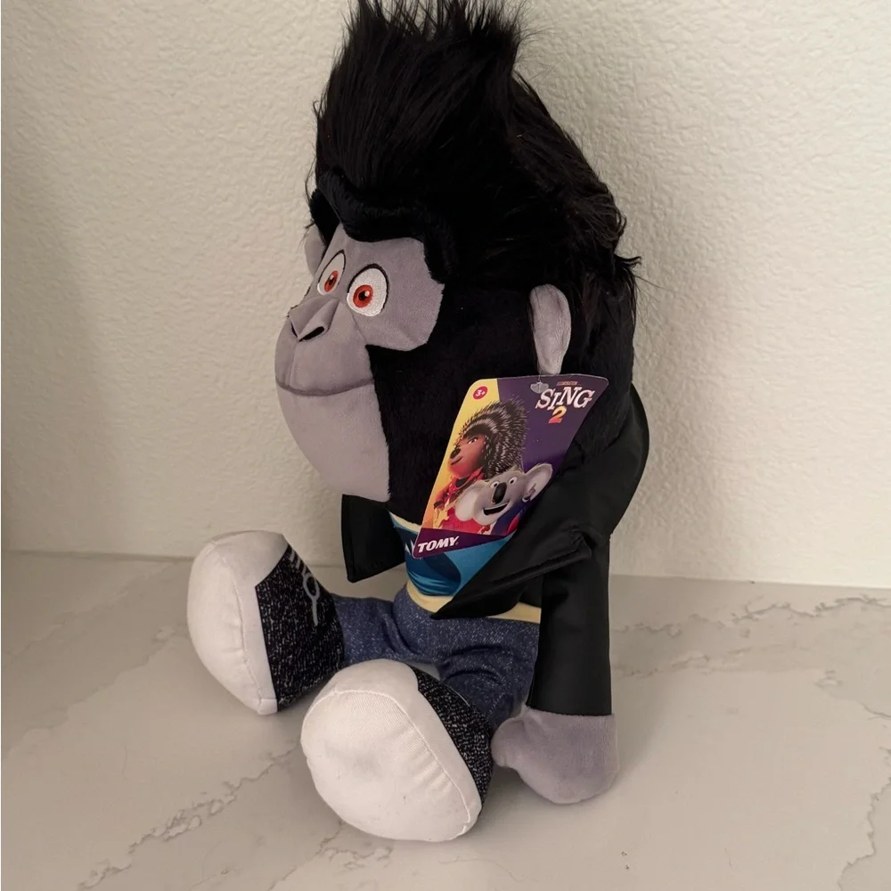 Children’s Plushie Tomy Sing 2 Johnny the Gorilla. 18 in. 2022 collectible